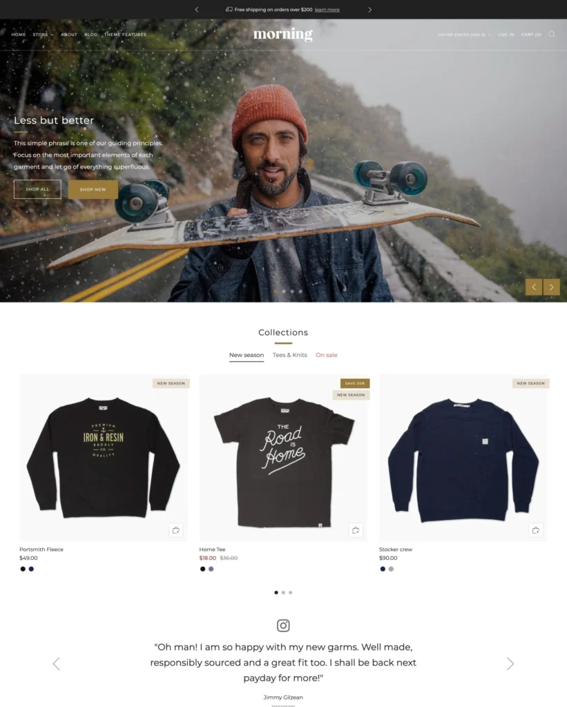 Top 10 temas de Shopify Venue