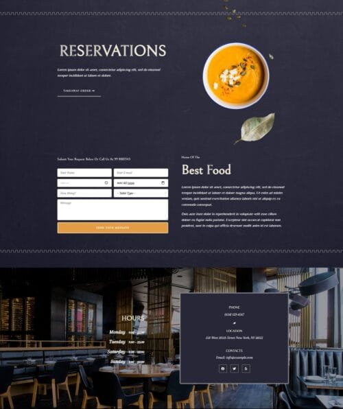 Ejemplo de landing page