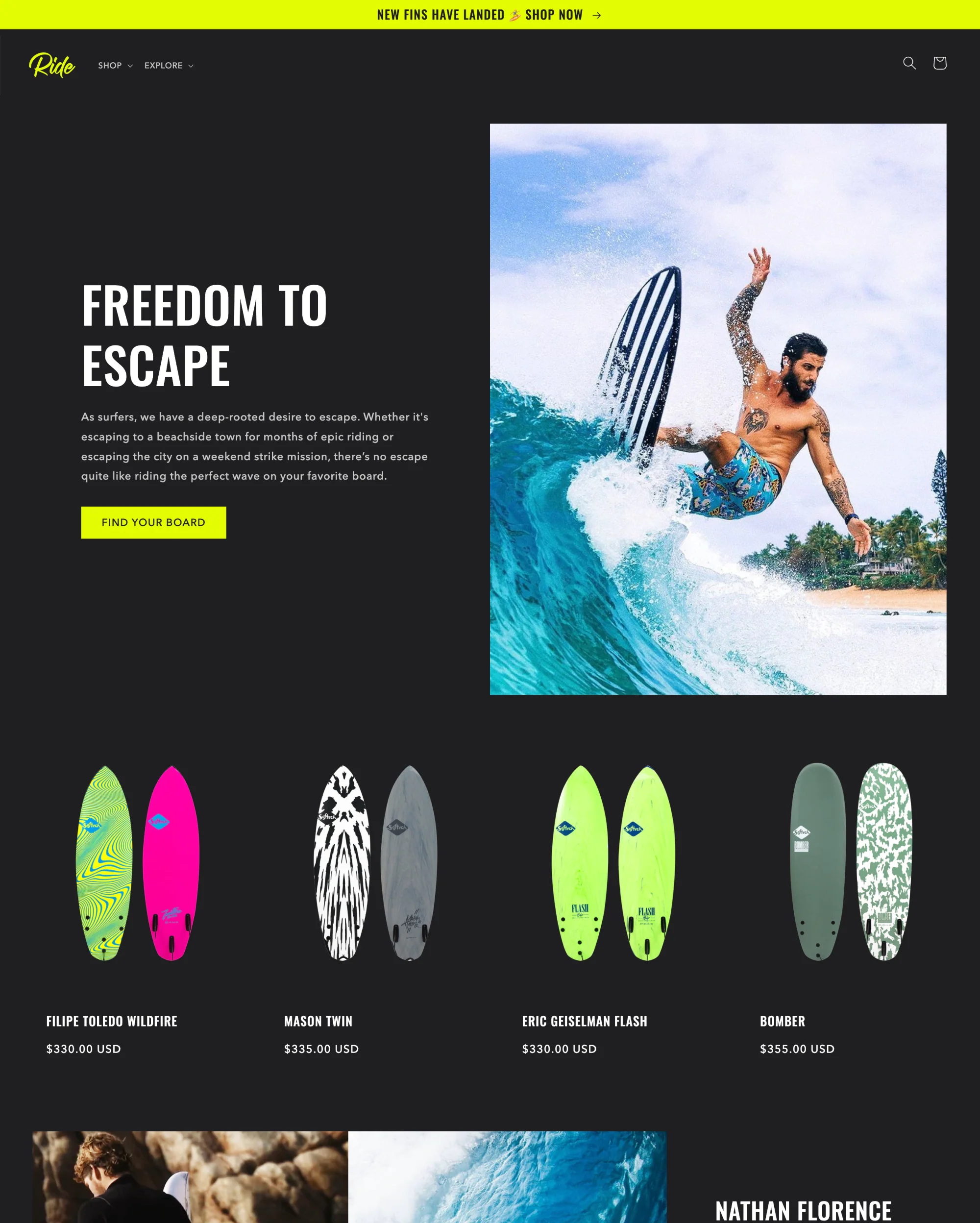 Mejores temas gratuitos de Shopify